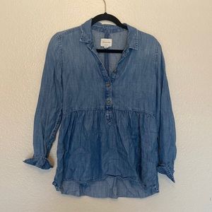American Eagle - Size XS - Denim Top